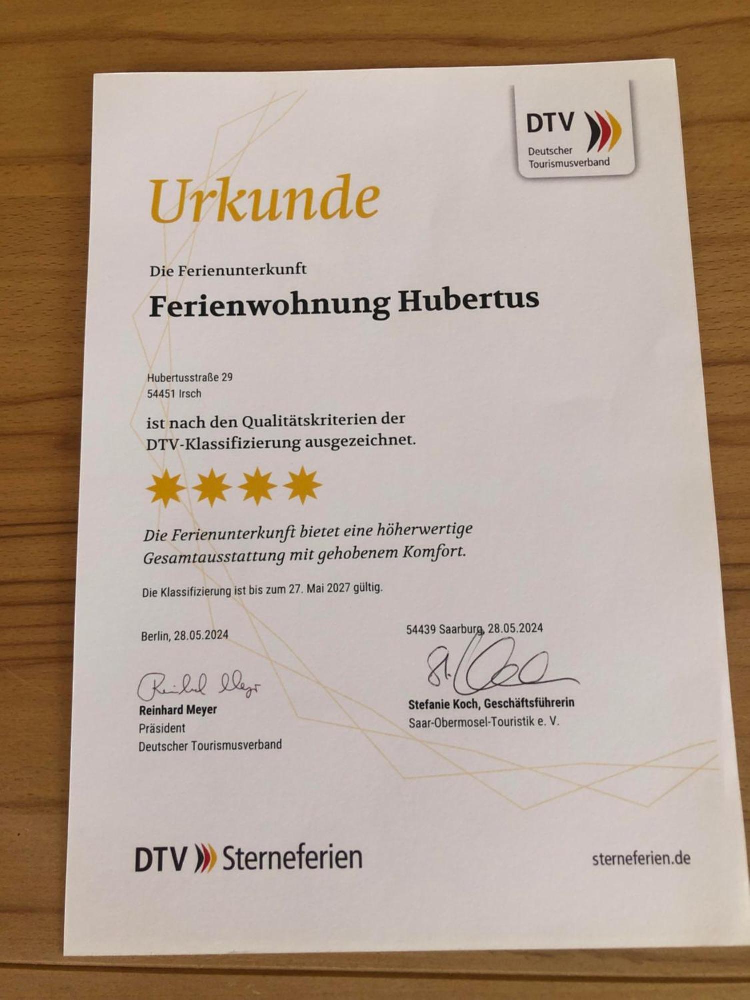 Ferienwohnung Hubertus Irsch Bagian luar foto